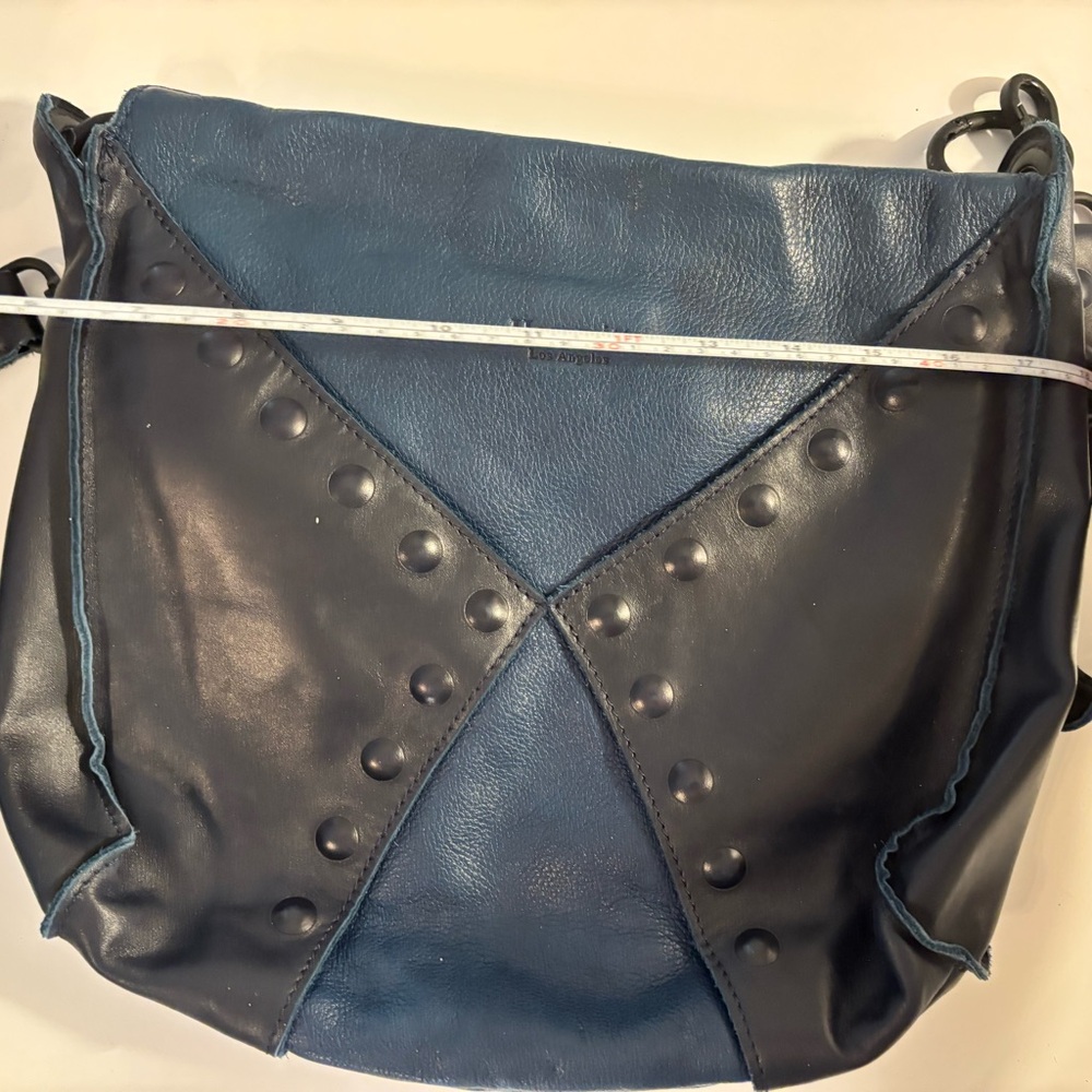 Hammitt Navy & Black Studded Leather Crossbody - Picture 6 of 8